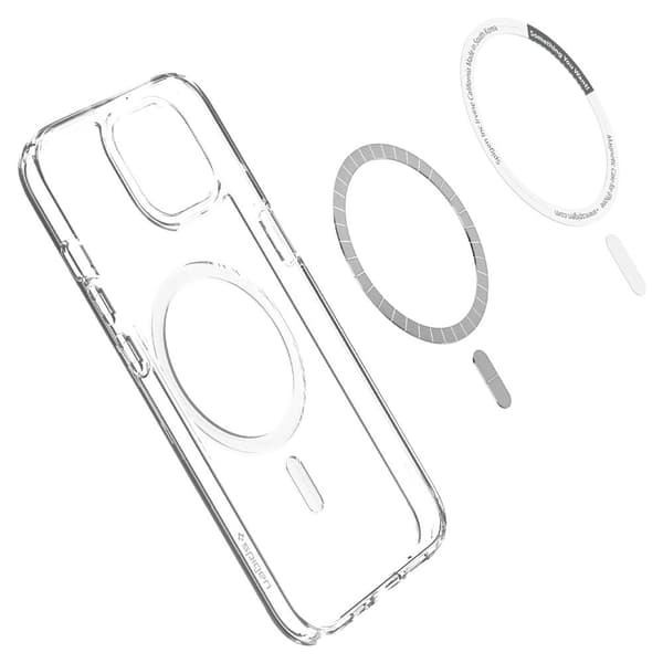 Spigen Ultra Hybrid Magsafe Mobilskal iPhone 13 - Vit