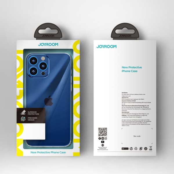 Joyroom New T Silicon Skal iPhone 13 Pro - Transparent