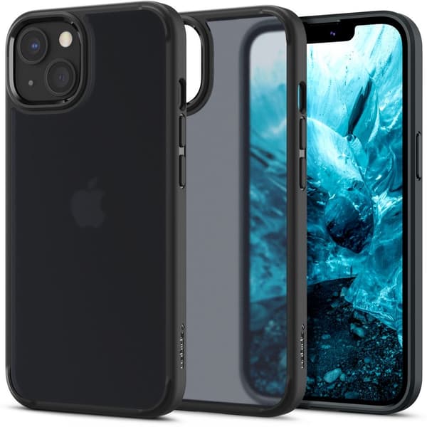 Spigen Ultra Hybrid Mobilskal Iphone 13 - Matte Frost Svart