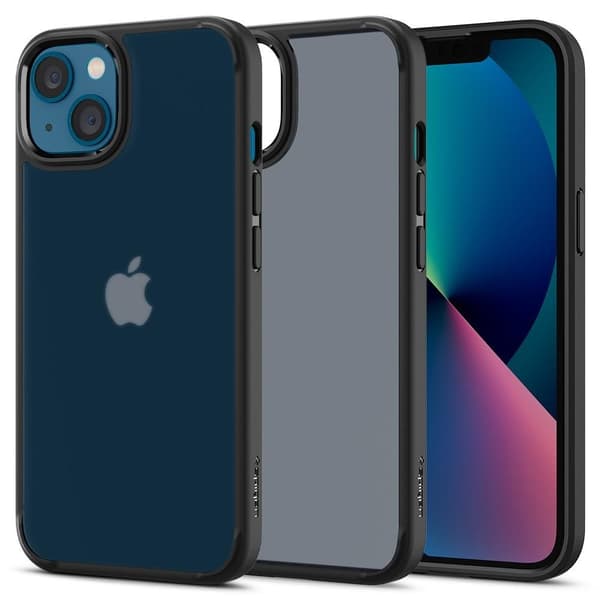 Spigen Ultra Hybrid Mobilskal Iphone 13 - Matte Frost Svart