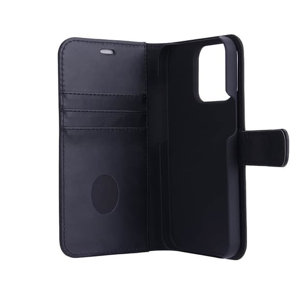 Radicover Strålningsskydd Mobilfodral Skinn iPhone 13 Pro Svart