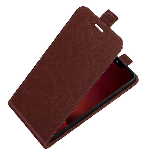 Flipfodral med kortplats till iPhone 13 Pro - Brun