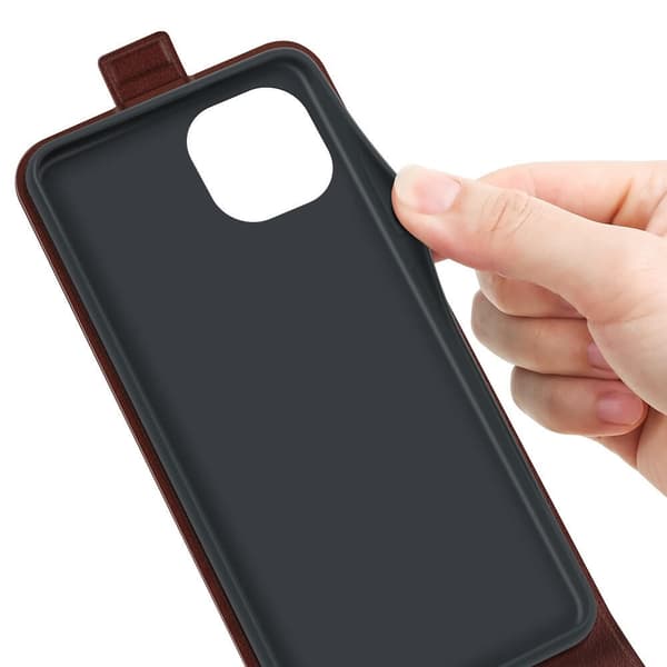 Flipfodral med kortplats till iPhone 13 Mini - Svart