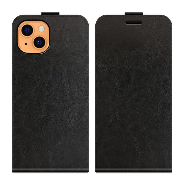 Flipfodral med kortplats till iPhone 13 Mini - Svart