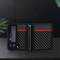 Miniatyrbild 5 av 5: Carbon Stripe mobilskal till Samsung Galaxy Z Flip 3 - Röd