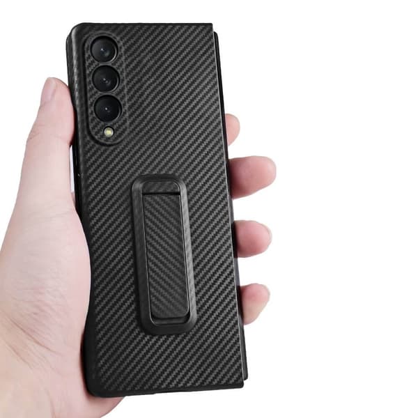 Carbon Fiber Mobilskal till Samsung Galaxy Z Fold 3 - Svart