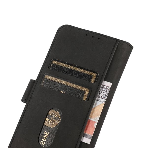 Khazneh Retro Plånboksfodral till iPhone 13 Mini - Svart
