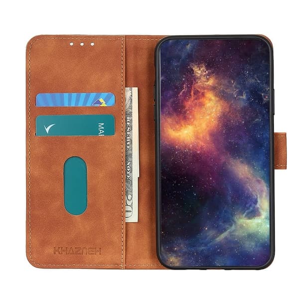 Khazneh Retro Plånboksfodral till iPhone 13 Mini - Brun