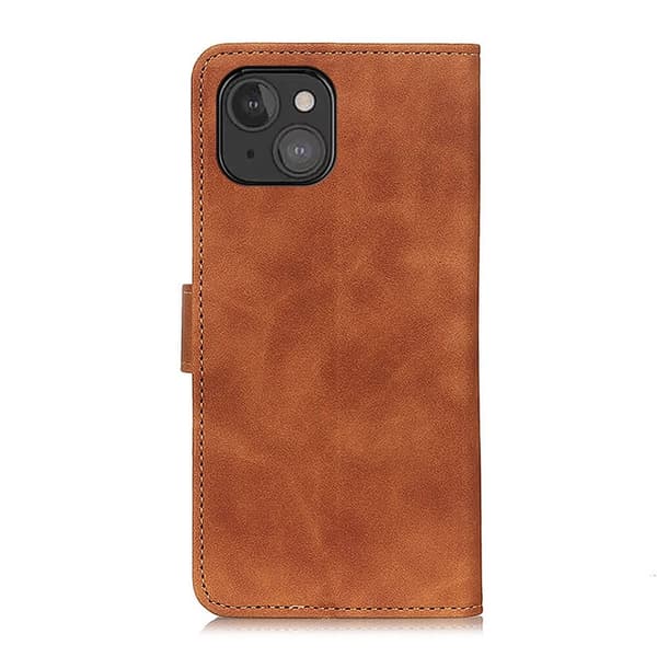 Khazneh Retro Plånboksfodral till iPhone 13 Mini - Brun