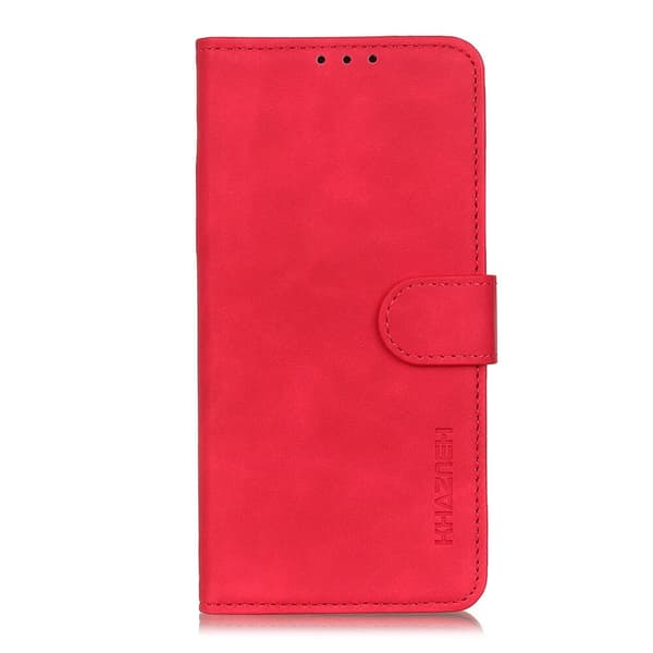 Khazneh Retro Plånboksfodral till iPhone 13 Mini - Röd