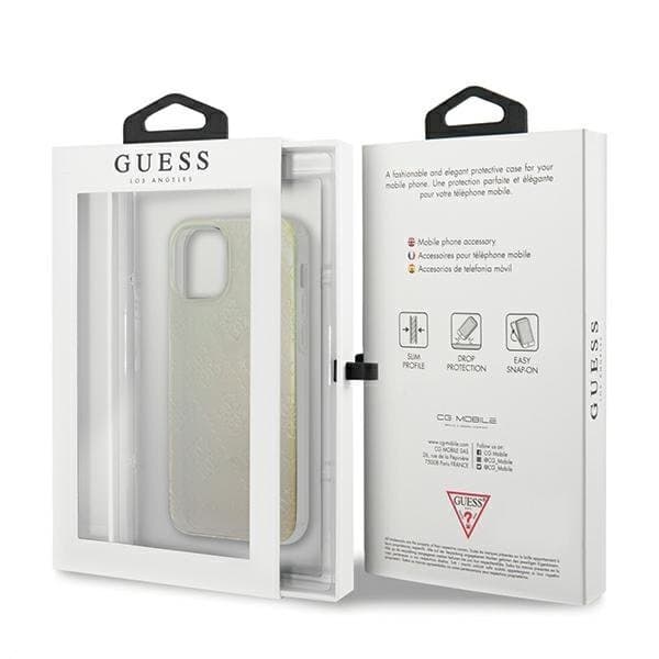 Guess Skal iPhone 12 mini 3D Pattern Collection - Iridescent