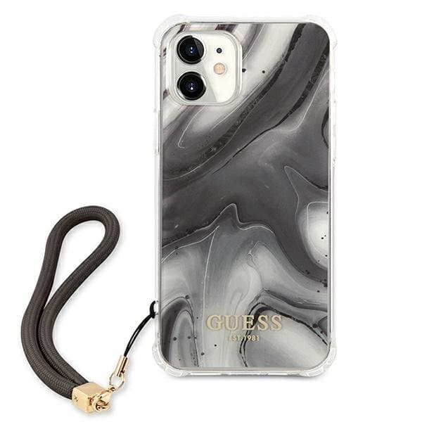 Guess Marble Collection Skal iPhone 12 Mini - Grå