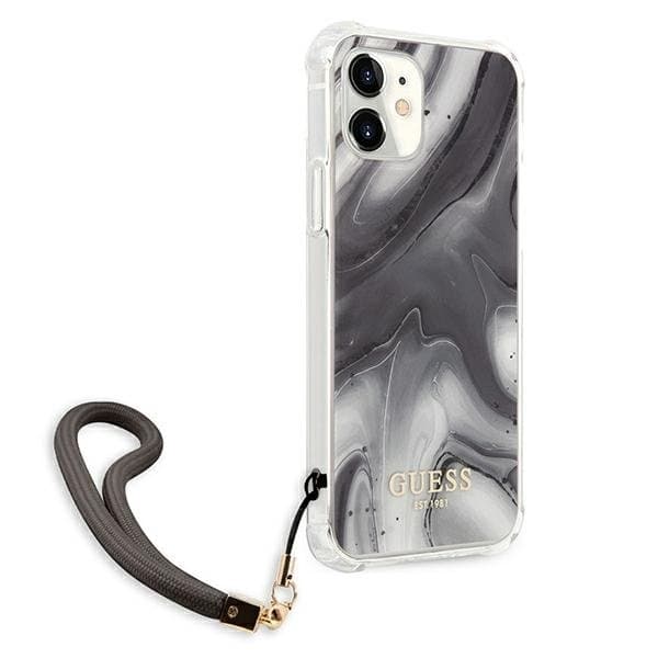 Guess Marble Collection Skal iPhone 12 Mini - Grå