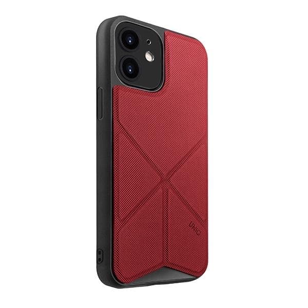 Uniq Transforma Case For iPhone 12 Mini - Röd