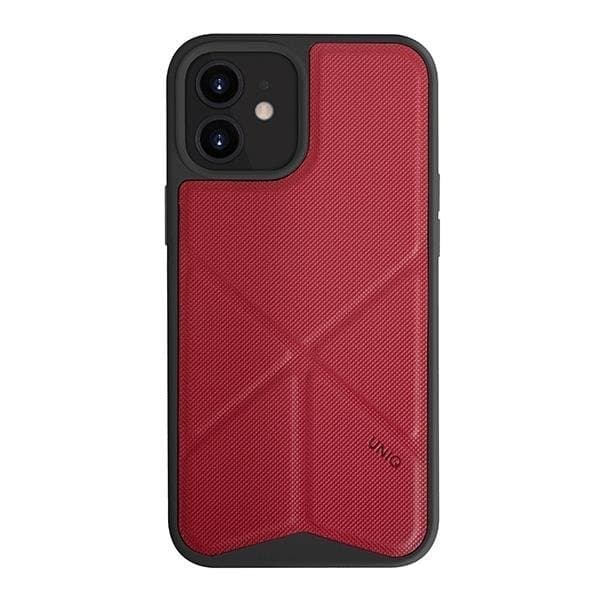 Uniq Transforma Case For iPhone 12 Mini - Röd