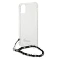 Miniatyrbild 6 av 8: Guess Skal iPhone 12 & 12 Pro Black Pearl - Transparent