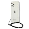 Miniatyrbild 2 av 8: Guess Skal iPhone 12 & 12 Pro Black Pearl - Transparent