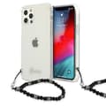 Miniatyrbild 1 av 8: Guess Skal iPhone 12 & 12 Pro Black Pearl - Transparent