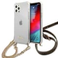 Miniatyrbild 1 av 10: Guess Skal iPhone 12 & 12 Pro Gold Chain - Transparent