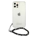 Miniatyrbild 3 av 5: Guess iPhone 12 Pro Max Skal Svart Pearl - Transparent