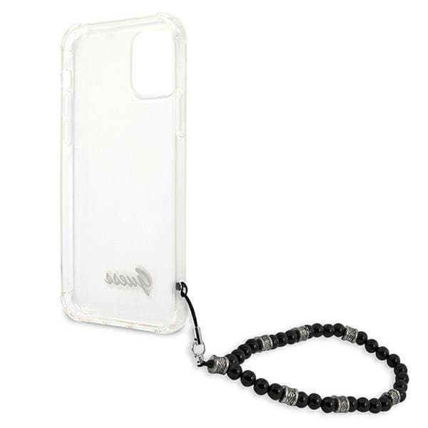 Guess iPhone 12 Pro Max Skal Svart Pearl - Transparent