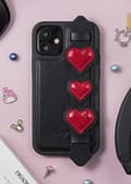 Miniatyrbild 3 av 7: Kingxbar Sweet MobiliPhone 12 Pro Max Skal - Svart