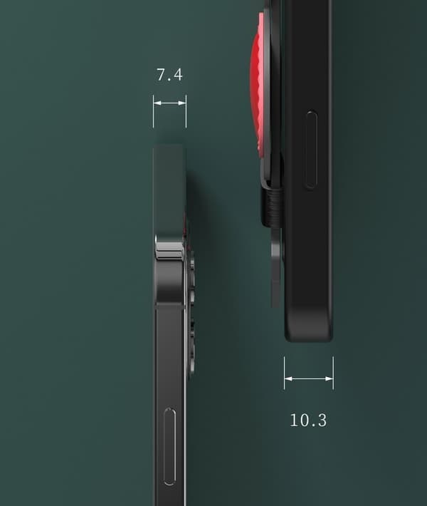 Kingxbar Sweet MobiliPhone 12 Pro Max Skal - Svart