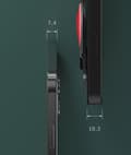 Miniatyrbild 2 av 7: Kingxbar Sweet MobiliPhone 12 Pro Max Skal - Svart