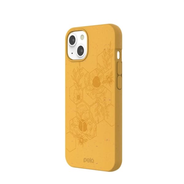 Pela Hive Edition Mobilskal iPhone 13 - Classic Honey
