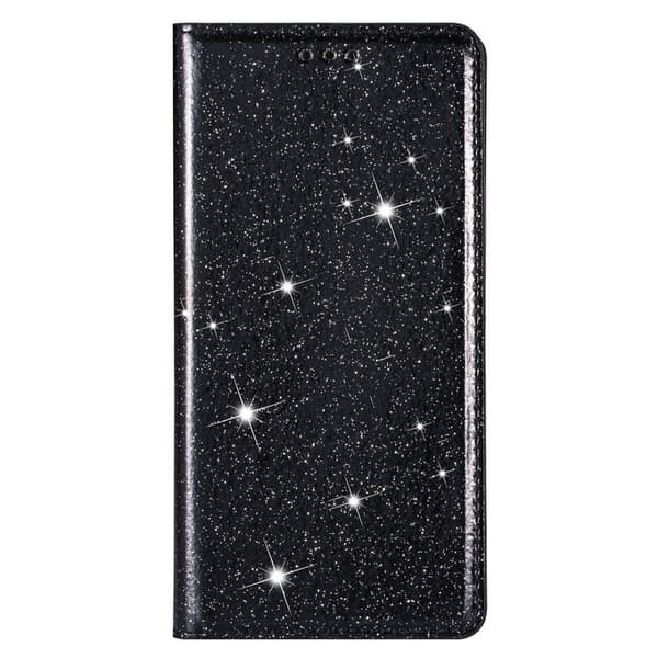 Glittrande Plånboksfodral iPhone 13 Pro - Svart
