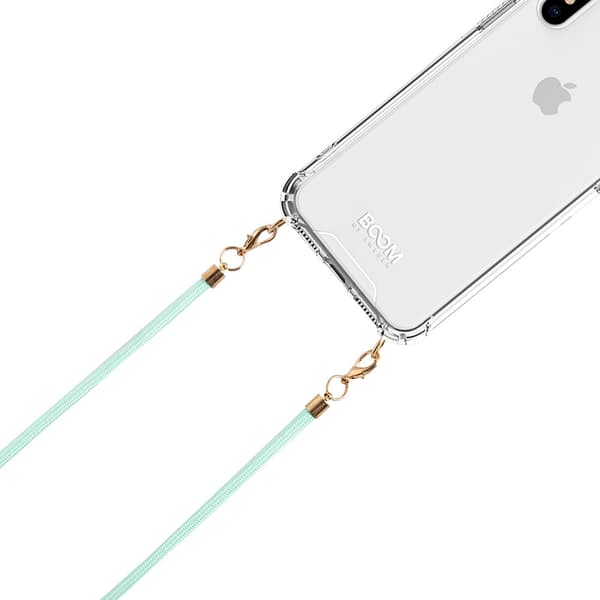 Boom iPhone 13 Pro skal med mobilhalsband- Rope Mint
