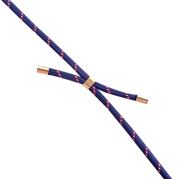 Boom iPhone 13 Pro skal med mobilhalsband- Rope RedBlue