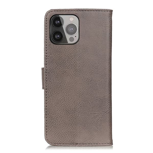 KHAZNEH Plånboksfodral iPhone 13 Pro - Grå