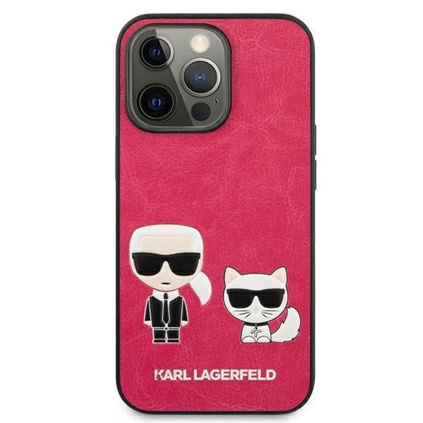 Karl Lagerfeld iPhone 13 & 13 Pro Skal - Fuchsia