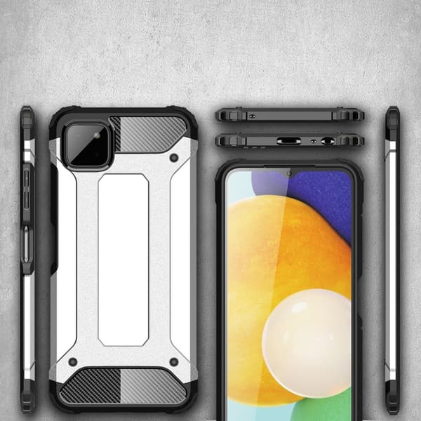 Tough Armor Mobilskal Galaxy A22 5G - Rose Gold