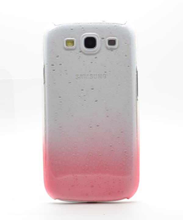Raindrop Baksideskal tillSamsung Galaxy S3 i9300 (Rosa)