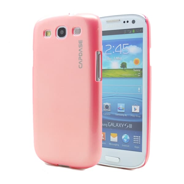 CAPDASE Skal till Samsung Galaxy S3 i9300 (Rosa) + Skärmskydd