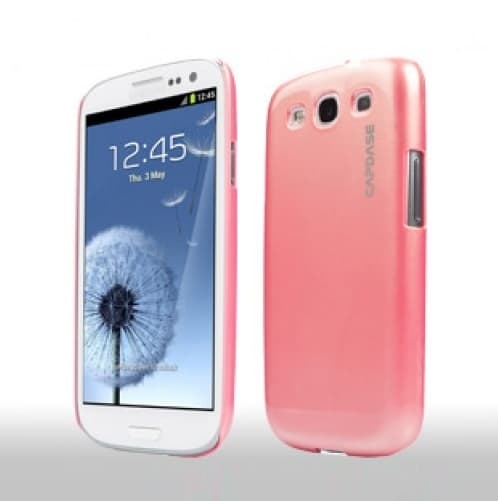 CAPDASE Skal till Samsung Galaxy S3 i9300 (Rosa) + Skärmskydd
