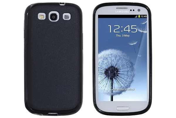 FlexiCase Skal till Samsung Galaxy S3 i9300 (Svart)
