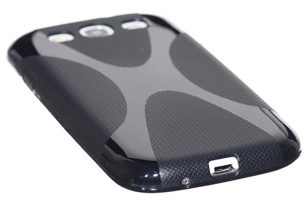 FlexiCase Skal till Samsung Galaxy S3 i9300 (Svart)