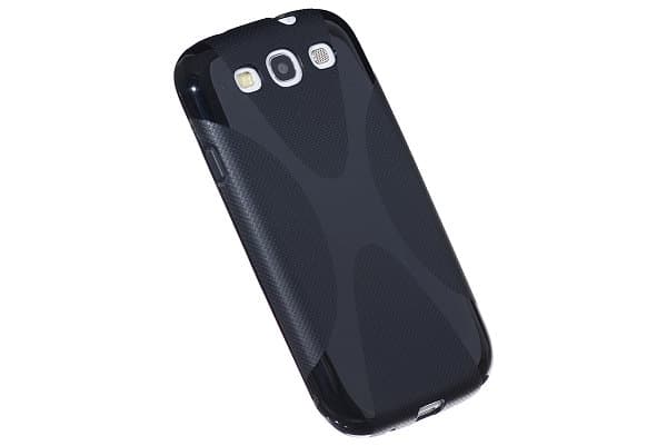 FlexiCase Skal till Samsung Galaxy S3 i9300 (Svart)