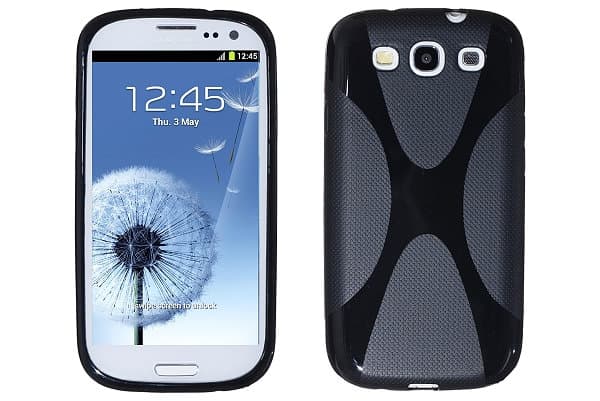 FlexiCase Skal till Samsung Galaxy S3 i9300 (Svart)
