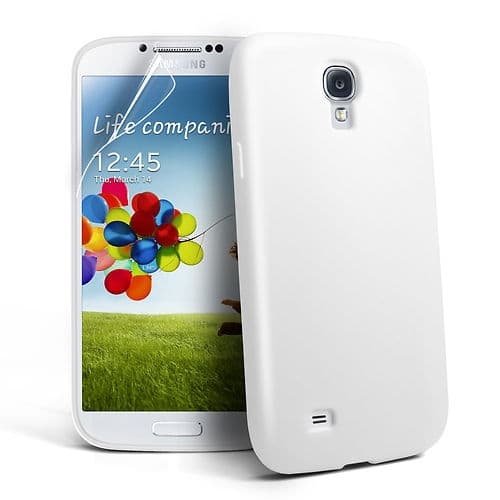 Silikonskal till Samsung Galaxy S4 i9500 (Vit)