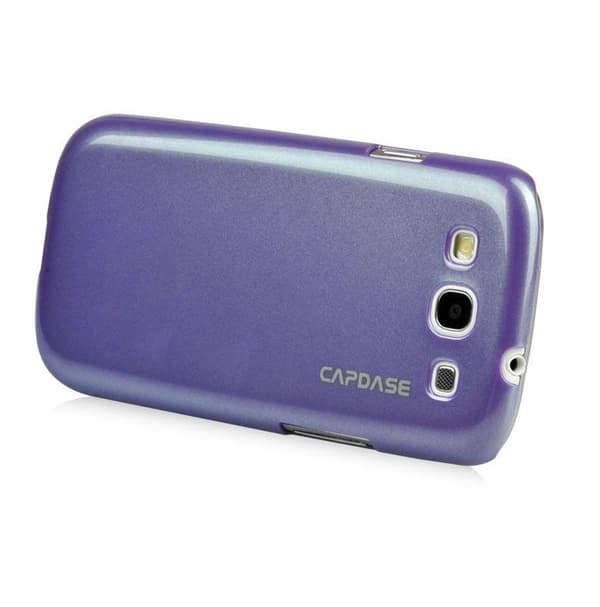 CAPDASE Skal till Samsung Galaxy S3 i9300 (Lila) + Skärmskydd