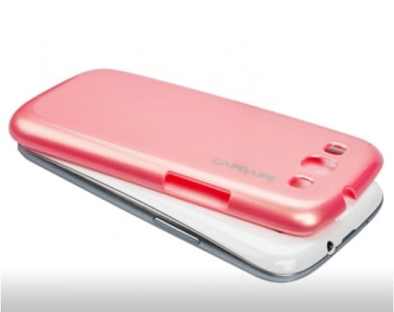 CAPDASE Skal till Samsung Galaxy S3 i9300 (Vit) + Skärmskydd