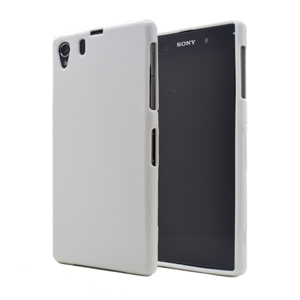 FlexiCase Skal till Sony Xperia Z1  (Vit)