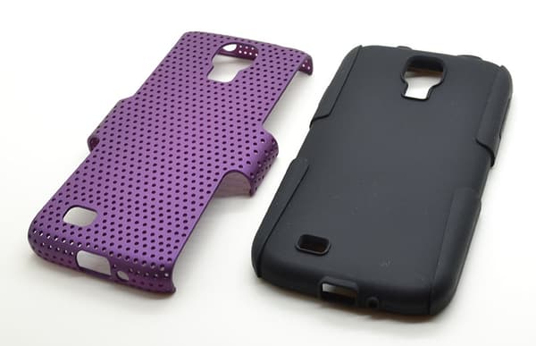 Mesh Combo Skal till Samsung Galaxy S4 i9500 (Lila)