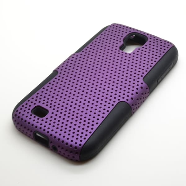 Mesh Combo Skal till Samsung Galaxy S4 i9500 (Lila)