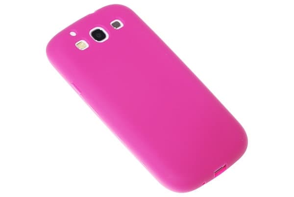 Silikonskal till Samsung Galaxy S3 i9300 (Magenta)