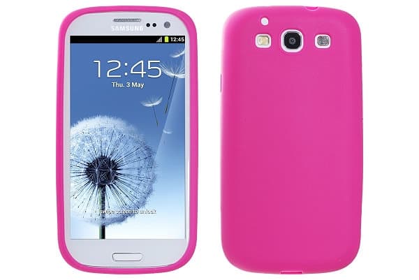 Silikonskal till Samsung Galaxy S3 i9300 (Magenta)